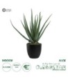 GloboStar® Artificial Garden ALOE 20065 Τεχνητό Διακοσμητικό Φυτό Αλόη Υ50cm